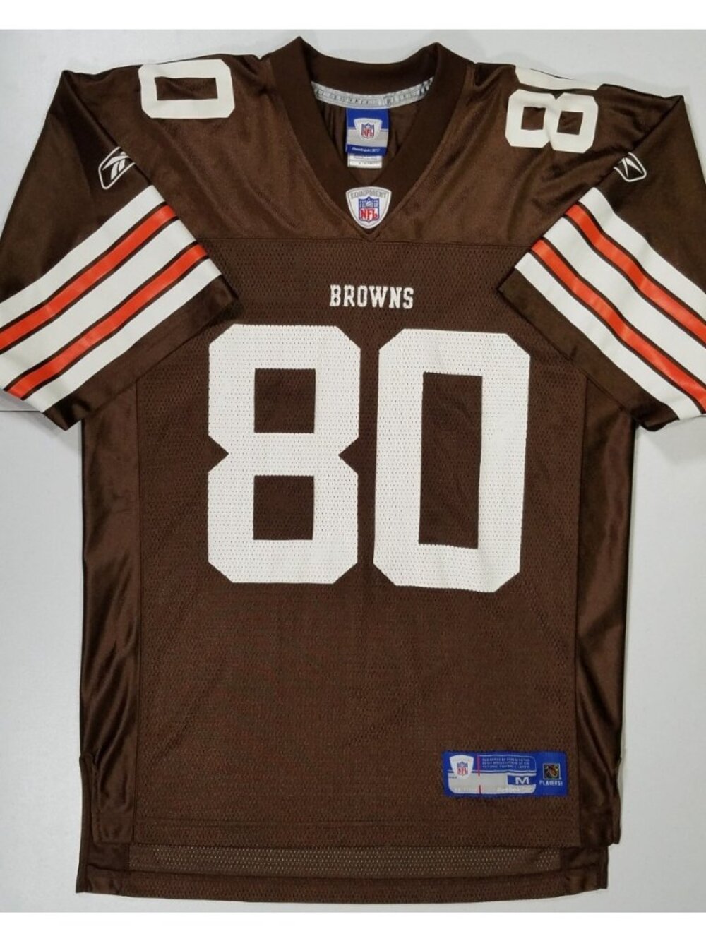 Cleveland Browns Kellen Winslow #80 Reebok On Field Football Jersey Men's Medium